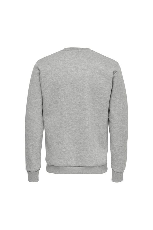 Onsceres Crew Neck Noos Erkek Gri Sweatshirt - 22018683