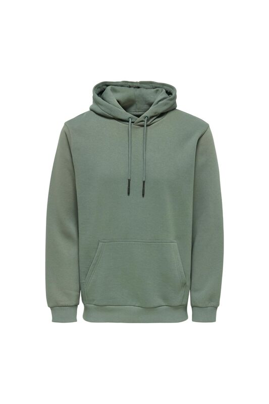 Onsceres Hoodie Sweat Noos Erkek Gri Sweatshirt - 22018685