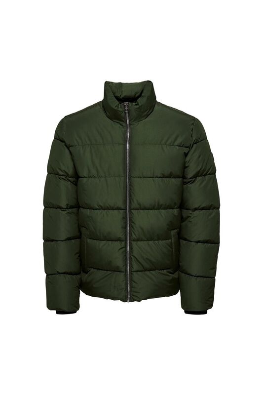 ONSMELVIN LIFE PUFFER JACKET OTW VD Erkek Yeşil Mont - 22019345