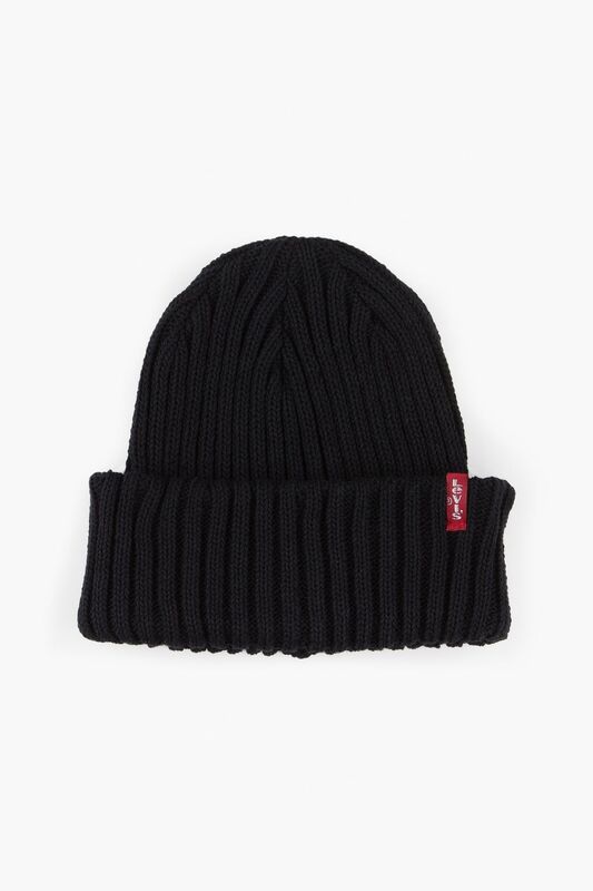 Ribbed Beanie Erkek Siyah Bere - 77138