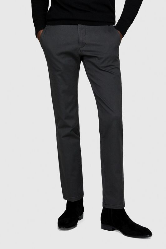 Slim Fit Esnek Pantolon Erkek Turuncu Pantolon - 323A4QUXSF02X