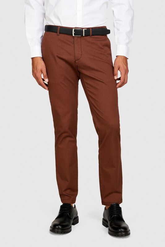 Slim Fit Esnek Pantolon Erkek Renkli Pantolon - 323A4QUXSF02X