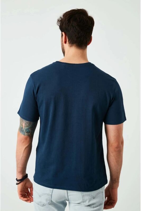 SS CLASSIC HM TEE TR MEDIUM GREY HEATHER Erkek Gri Basic T-Shirt - 56809