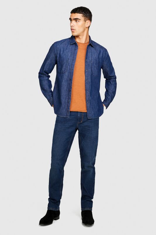 Stockholm Slim Fit Esnek Denim Pantolon Erkek Renkli Pantolon - 323A4MQBSE00C