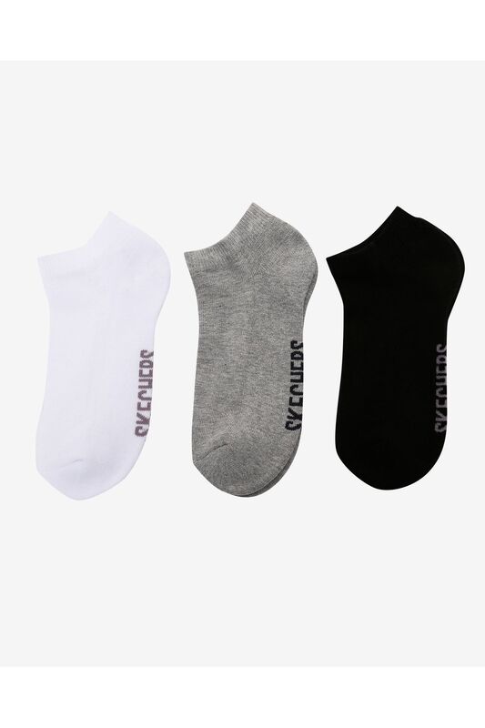 U 3 Pack Padded Low Cut Sock Uniseks Multi Çorap - S221512