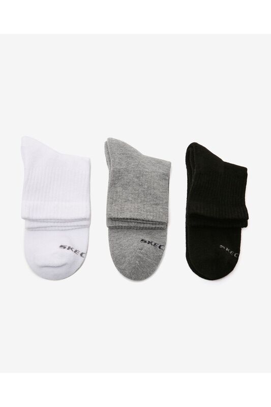 U Mid Cut Sock Uniseks Siyah Çorap - S192136