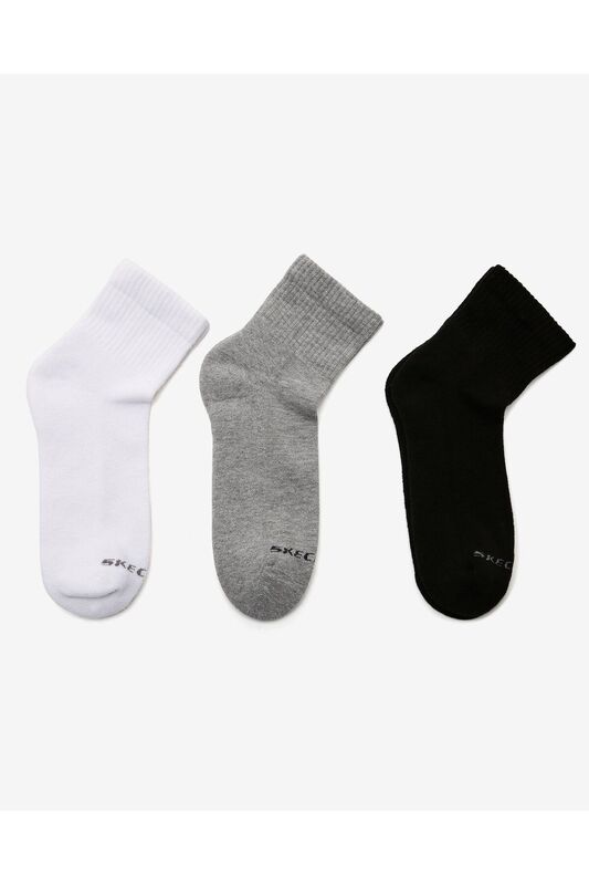 U Mid Cut Sock Uniseks Siyah Çorap - S192136