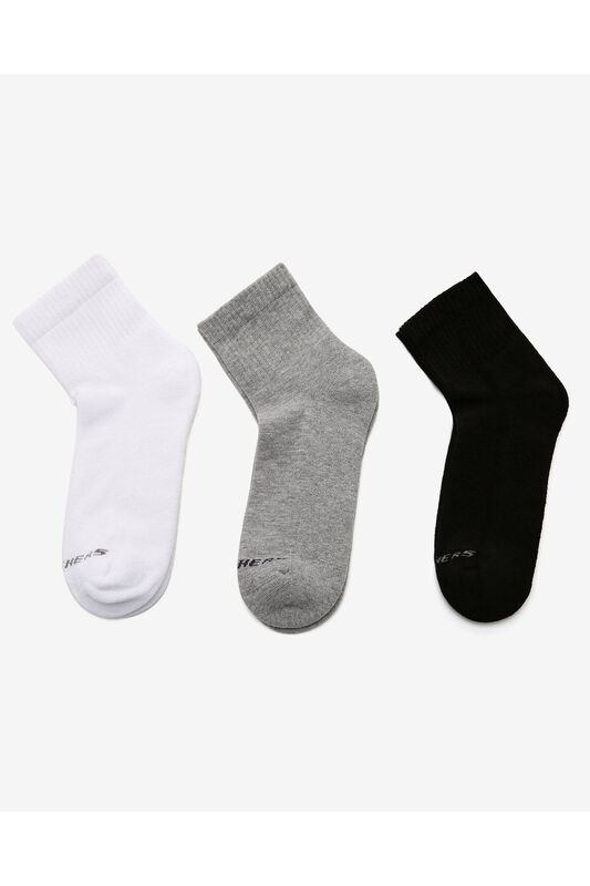 U Mid Cut Sock Uniseks Siyah Çorap - S192136