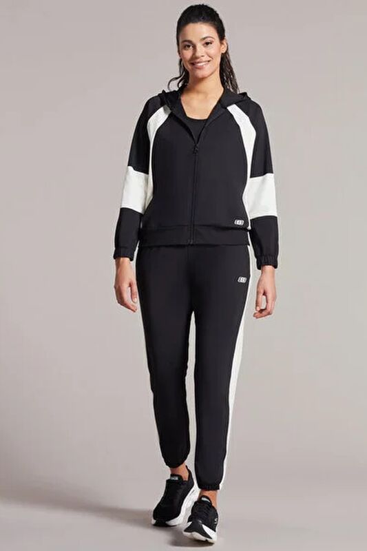 W 2XI-Lock Suit Track Suit Kadın Siyah Eşofman Takımı - S231455