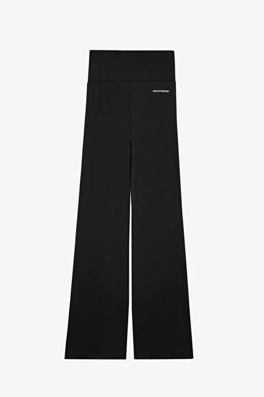 W Table Project Wide Leg Sweatpant Kadın Siyah Eşofman Altı - S231202