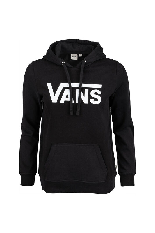 WM DROP V LOGO HOODIE-B Kadın Siyah Sweatshirt - VN0A5HNP