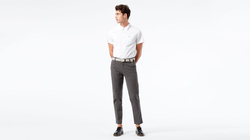 WORKDAY KHAKI SLIM BLACK Erkek Gri Pantolon - 36272