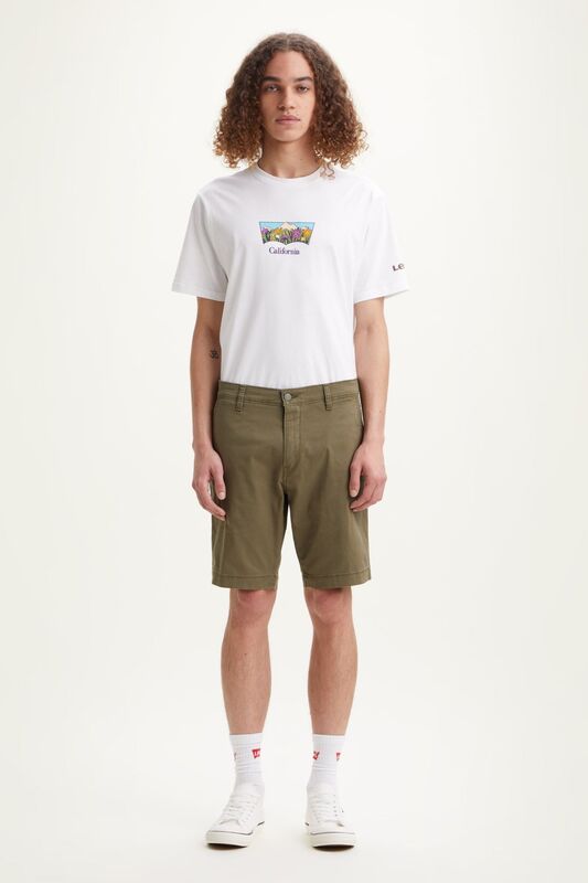 XX CHINO SHORT II BUNKER OLIVE LTWT MST Erkek Siyah Şort - 17202