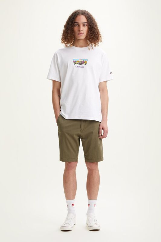 XX CHINO SHORT II BUNKER OLIVE LTWT MST Erkek Siyah Şort - 17202